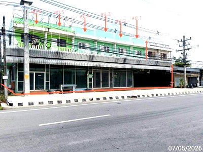 อาคารพาณิชย์ ปราจีนบุรี : อาคารพาณิชย์ 133 ตร.วา กบินทร์บุรี ปราจีนบุรี 14M
