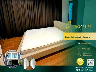 เช่าบ้านเดี่ยว สมุทรปราการ : OP02129 - Pleno Sukhumvit - Bangna : MegaBangna