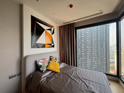 🔥Hot deal🔥 For Rent: Ashton Asoke-Rama9 High Floor brand new unit Near MRTRama9