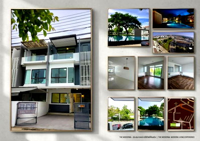 Townhouses for rent : For rent Baan Mai Rama2- Phuttabucha36