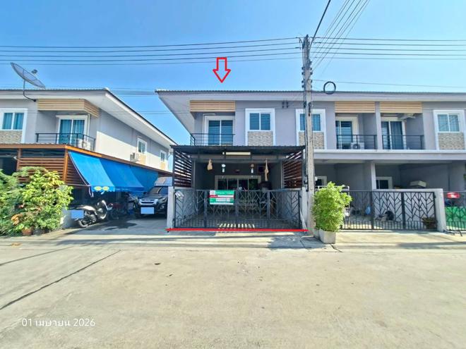 ขายทาวน์โฮม : ทาวน์เฮ้าส์ 21.2 ตร.วา วิเศษสุขนคร เฟส 7 เมืองสมุทรสาคร สมุทรสาคร 2.5M