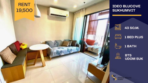 ✨ Rare 2BR unit near BTS Udom Suk 🚆 Functional layout & comfortable living 🏡 Only THB19,500/month 🤍 Exclusively by the project sales representative