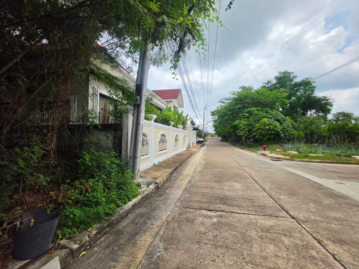 รูป sss552 ขายที่ดิน หมุ่บ้าน กฤษดากร 18 ถนนพุทธมณฑลสาย 3 - รูปที่ 12/12