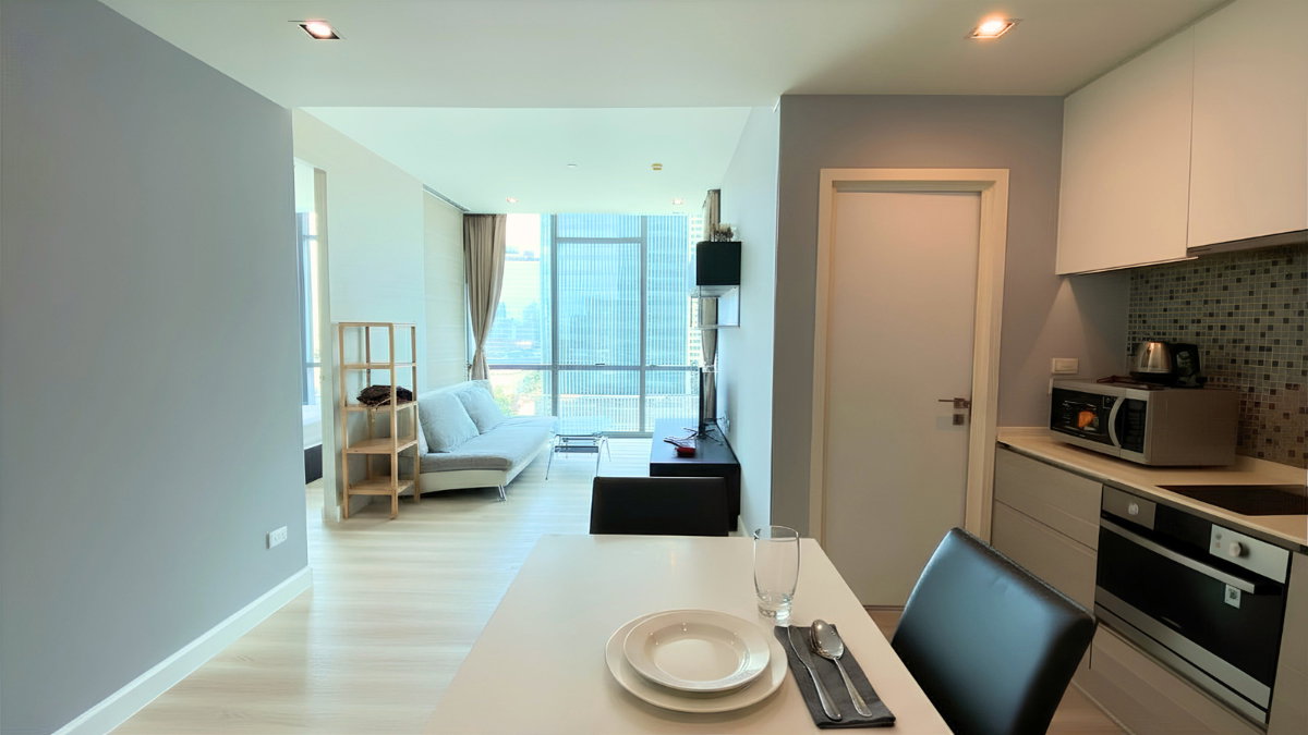 รูป 🔥 The Room Sukhumvit 21 ห้องใหญ่ 52 ตร.ม. ใจกลางอโศก เพียง 32,000 บาท พร้อมเข้าอยู่ - รูปที่ 5/9