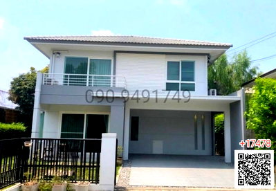 เช่าบ้านเดี่ยว ถนนกิ่งแก้ว : เช่า บ้านเดี่ยว 2 ชั้น บ้านสีวลี สุวรรณภูมิ พร้อมเข้าอยู่