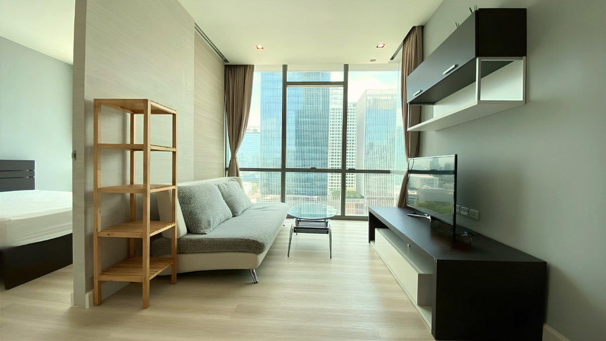 รูป 🔥 The Room Sukhumvit 21 ห้องใหญ่ 52 ตร.ม. ใจกลางอโศก เพียง 32,000 บาท พร้อมเข้าอยู่ - รูปที่ 8/9