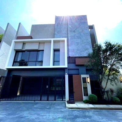 บ้านเดี่ยวให้เช่า : ให้เช่าบ้านเดี่ยว 3 ชั้น ม.Bugaan กรุงเทพกรีฑา ตกแต่งพร้อมเฟอร์นิเจอร์