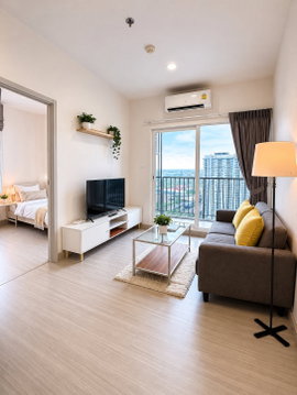 ห้องมุมไซส์ใหญ่ 56 ตร.ม. ชั้น 26 วิวปัง! 🏙️ Supalai Loft สาทร-ราชพฤกษ์ 2 ห้องนอน ของครบมีเครื่องอบผ้า ใกล้ Interchange บางหว้า ✨