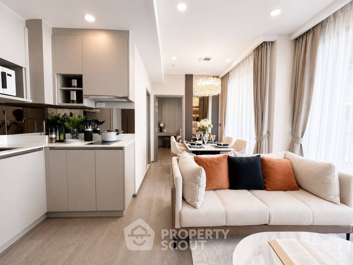 รูป คอนโด 2 ห้องนอน 65 ตร.ม. ที่ COCO Parc ใกล้ MRT คลองเตย 60 ม. ชั้น 24 (ID 2983153) - รูปที่ 9/12
