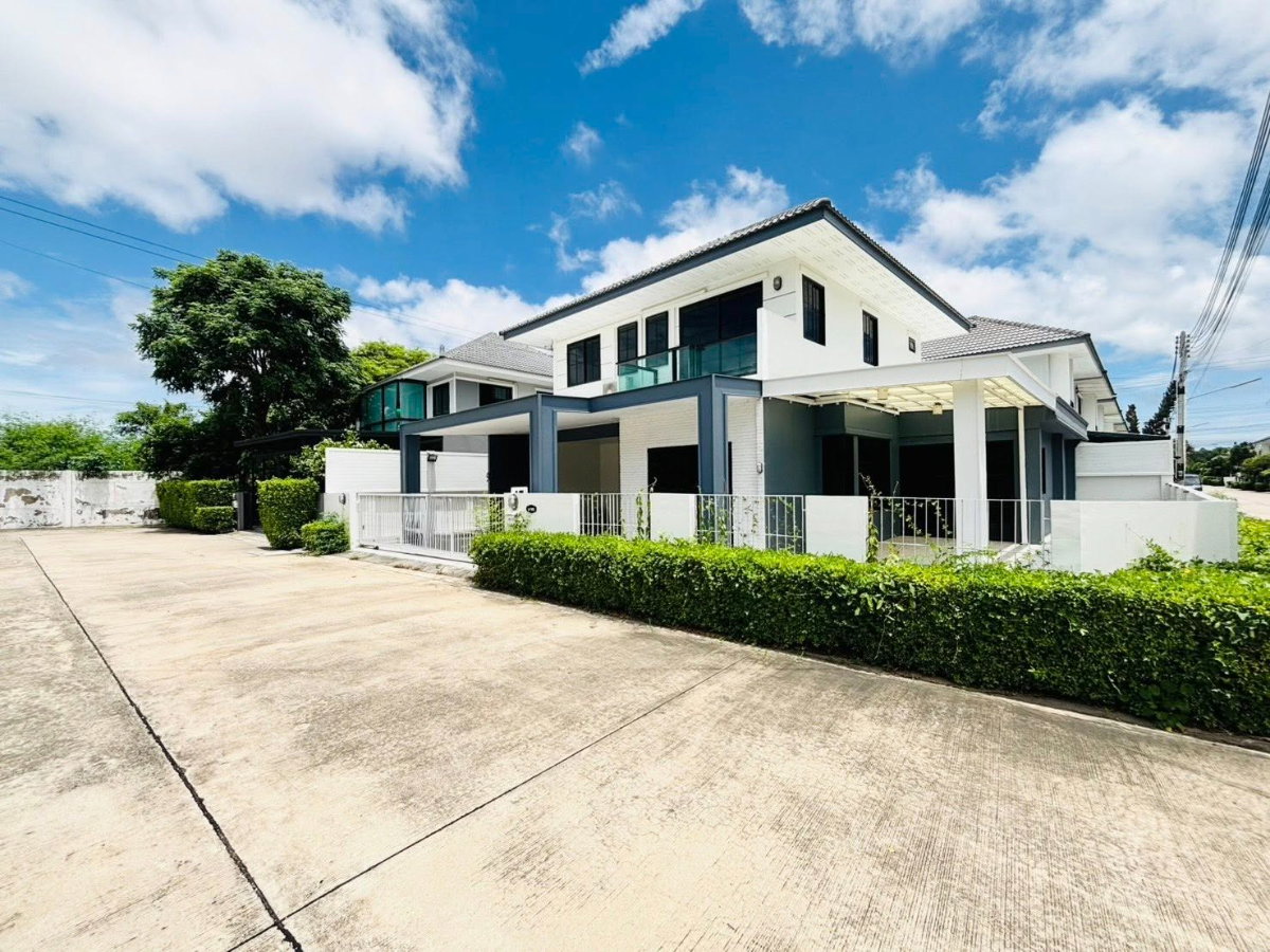 รูป ขายบ้านเดี่ยวหลังใหญ่ ม.มณีรินทร์ไพรเวทซี่ ศรีราชา - รูปที่ 2/27
