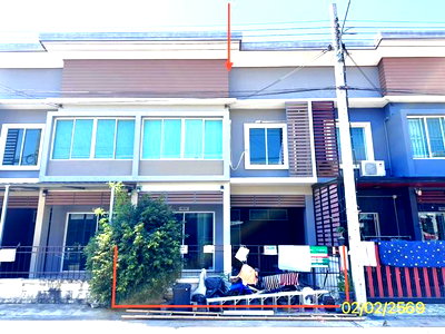 ทาวน์โฮม แม็คโคร บางบัวทอง : ทาวน์เฮ้าส์ 19.1 ตร.วา เดอะเบลส บางบัวทอง นนทบุรี 2M