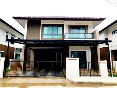 บ้านเดี่ยวให้เช่า : ให้เช่า บ้าน กาญจน์กนก 12 ,4นอน ใกล้รร.นานาชาติยูนิตี้ บิ๊กซีดอนจั่น