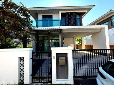 บ้านเดี่ยวให้เช่า : (TT281)บ้านเช่า “โครงการเศรษฐสิริ พัฒนาการ” บ้านเดี่ยว 2 ชั้น Pet Friendly เนื้อที่ 55 ตรง.วา พื้นที่ใช้สอย 180 ตร.ม 4ห้องนอน 3ห้องน้ำ จอดรถได้2คัน