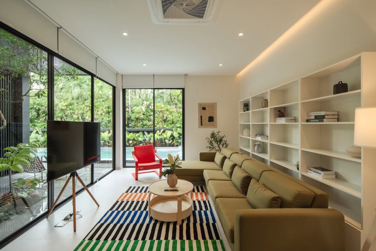 รูป R-110 ให้เช่าPool Villa สร้างใหม่กาดฝรั่งในหางดง ขนาด 6 ห้องนอน พร้อมสระว่ายน้ำส่วนตัว - รูปที่ 7/20