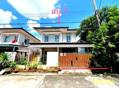 บ้านเดี่ยว ถนนรังสิต-นครนายก : บ้านเดี่ยว 36.3 ตร.วา พฤกษาวิลเลจ 35 คลองหลวง ปทุมธานี 3M