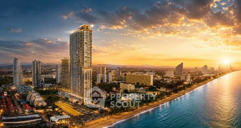 คอนโด 1 ห้องนอน 29 ตร.ม. ชั้น 21 คอปาคาบาน่า บีช จอมเทียน 📍 ใกล้หาดจอมเทียน (ID 2983105)