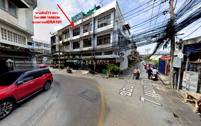 อาคารพาณิชย์ สีลม สาธร : ขายอาคารพาณิชย์ 3.5 ชั้น ซอยเจริญราษฎร์ 7แยก 7 พื้นที่ 11 ตรว.ทำเลทองใจกลางเมือง ใกล้ทางด่วนพิเศษศรีรัช ใกล้รถไฟฟ้า  BTSสถานี สุรศักดิ์