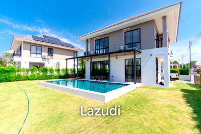 บ้านเดี่ยว ประจวบคีรีขันธ์ : 214 sqm modern 2 storey villa in Amity Lakes Hua Hin