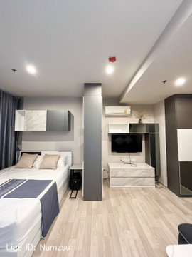 IDEO Mobi Sukhumvit Eastpoint ห้องสวยตกแต่งแบบเรียบง่ายเหมาะสำหรับทุกคน 1 ห้องนอน 1 ห้องน้ำ