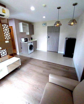 Condos for rent : Condo for rent "Metro Luxe Ratchada"Building A 3rd Floor 43SQM corner unit, 2 bedrooms, 1 bathroom fully furnished near MRT Suthisan Station.