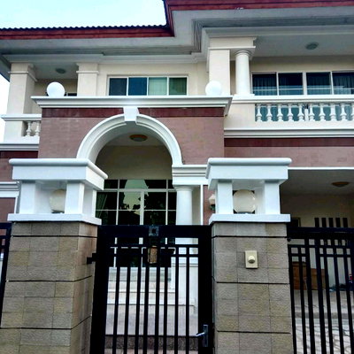บ้านเดี่ยวให้เช่า : ให้เช่าบ้านเดี่ยว ลดาวัลย์ รามอินทรา ทำเลดี พร้อมเฟอร์นิเจอร์ครบครัน 86 ตร.วา ราคา 58,000/เดือน
