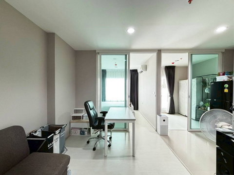 Selling below appraised value, Aspire Erawan Tower B, river view, next to BTS Chang Erawan Station, Samut Prakan