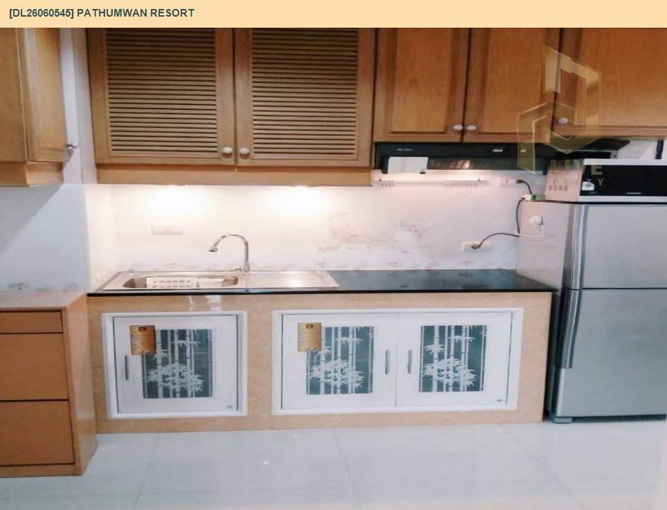 รูป DL26060545 ให้เช่าคอนโด ปทุมวัน รีสอร์ท (Pathumwan Resort) ใกล้ BTS พญาไท พร้อมเข้าอยู่ โทรด่วน 0653619502 LineID @952jdxxk - รูปที่ 10/10