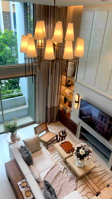 Townhouses for sale : New townhome for sale, Mayfield Pinklao project, 31 sq.wa., 327 sq.m., 4 bedrooms, 1.1 km. from Central Pinklao shopping mall, Bangkok.