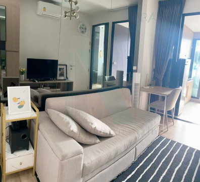 For Rent Condo NICHE MONO SUKHUMVIT - BEARING Building 1, Floor 17,1 bed room, Room size 28.00 sqm