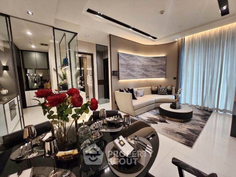 ชั้น 19 คอนโด 2 ห้องนอน The Bangkok Thonglor ใกล้ BTS ทองหล่อ 300 ม. (ID 2991881)