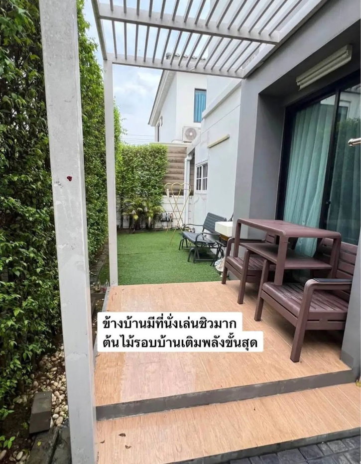 รูป ปล่อยเช่าบ้านเดี่ยว2ชั้น มบ.อารียาโคโม่ บ้านใหม่พร้อมอยู่!  - รูปที่ 12/14