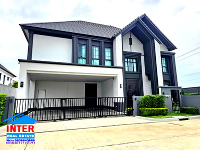 บ้านเดี่ยว โรงเรียนนวมินทราชินูทิศ เบญจมราชาลัย : ขายบ้านเดี่ยว 2 ชั้น The City Ramintra Wongwaen2 เดอะซิตี้ รามอินทรา-วงแหวน2