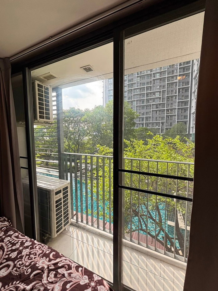 รูป ให้เช่า ไอดิโอ โมบิ สุขุมวิท81 ห้อง Duplex 43ตรม แต่งครบ สวยมาก วิวสระ ใกล้BTSอ่อนนุช【Line: Yosita828】 - รูปที่ 12/14