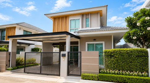 ให้เช่าบ้านเดี่ยวหลังใหญ่ 4 นอน ม.ไลฟ์การ์เด้นท์โฮม โรงโป๊ะ บางละมุง