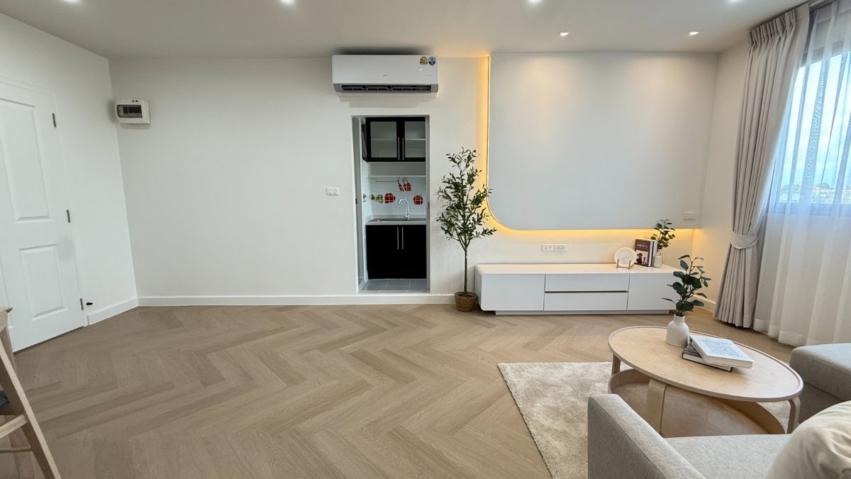 รูป ขาย D Condo รามอินทรา ห้องสวย พร้อมเฟอร์นิเจอร์ใหม่หมด - รูปที่ 9/14