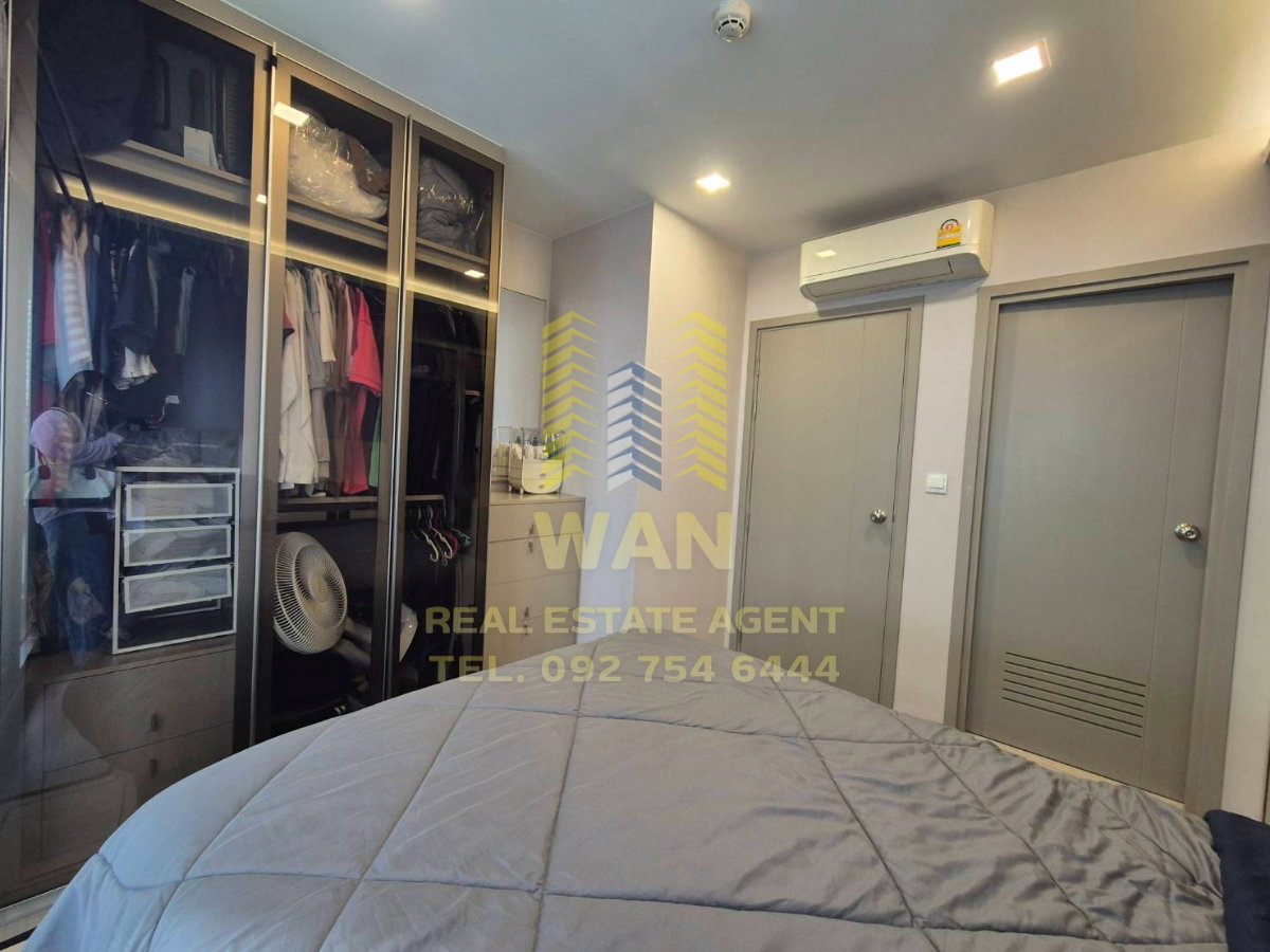 รูป ให้เช่า The politan breeze ชั้น 8 ขนาด 30 ตร.ม. แบบ 1 ห้องนอนแยก แต่งสวย ครบพร้อมอยู่ - รูปที่ 22/24
