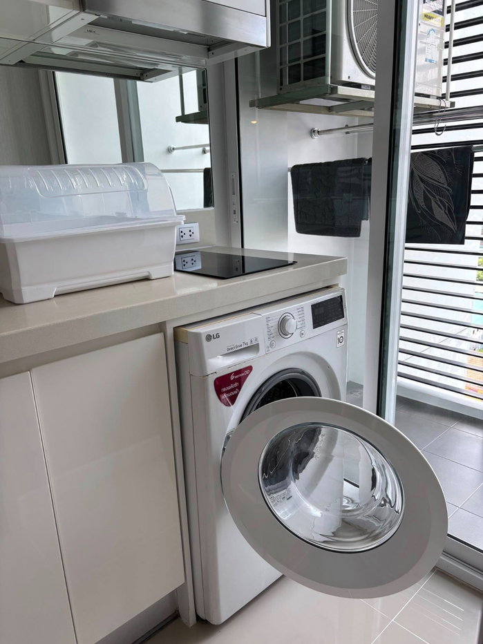 รูป The Sky Sukhumvit | 1 ห้องนอน ใกล้ BTS อุดมสุข | เฟอร์ครบ พร้อมอยู่ - รูปที่ 8/12