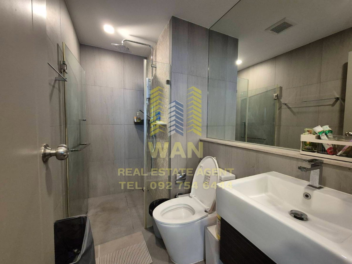 รูป ให้เช่า The politan breeze ชั้น 8 ขนาด 30 ตร.ม. แบบ 1 ห้องนอนแยก แต่งสวย ครบพร้อมอยู่ - รูปที่ 23/24