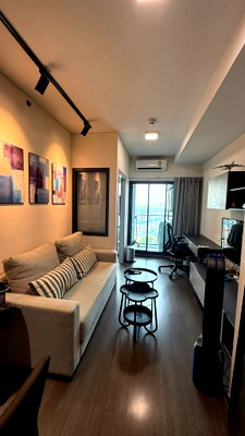 Condos for rent : Condo for rent "IDEO Phaholyothin-Chatuchak" Floor 22, 34.72 sq.m., 1 bedroom, 1 bathroom, conveniently located just 150 meters from BTS Saphan Khwai.