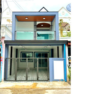 ขายทาวน์โฮม : บ้านสวย ทำเลเมืองนนทบุรี  ใกล้บิ๊กซี ติวานนท์ #หมู่บ้านสวนทอง วิลเลจ  ประชาราษฎร์ 3