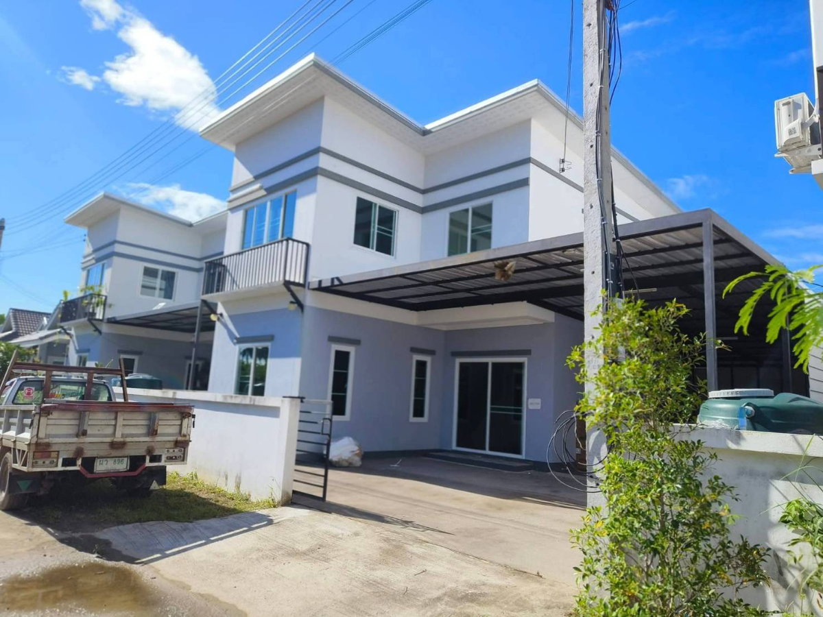 รูป ให้เช่าบ้านใหม่สร้างเสร็จ หมู่บ้านพฤกษ์พนา อ.สันทราย จ.เชียงใหม่ พร้อมเข้าอยู่ได้ทันที (R1230) T.0946511456 - รูปที่ 1/16