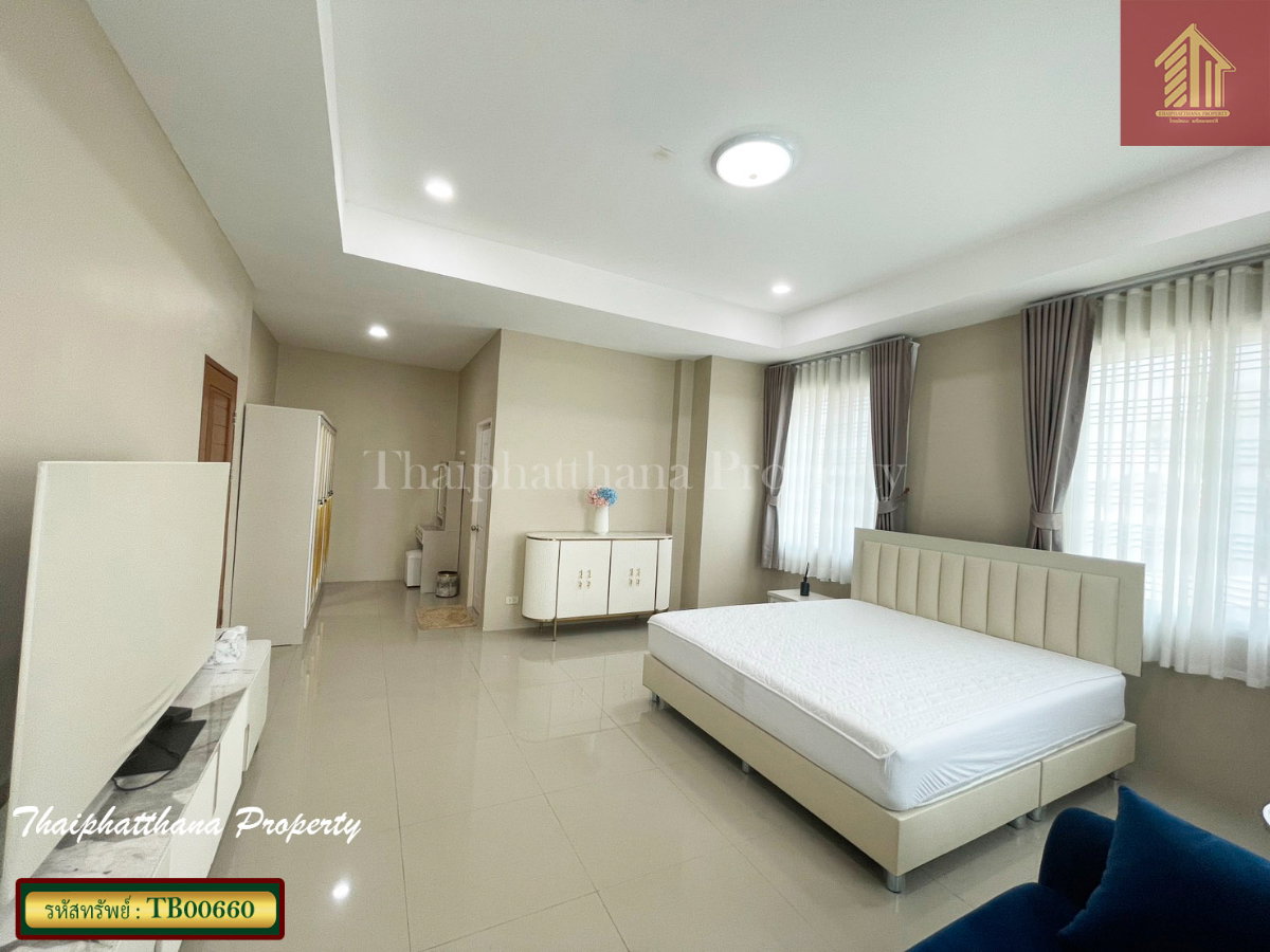 รูป ขายบ้านสวนเนรมิต (ออเงิน-รามอินทรา) บ้านหรู ตกแต่งเฟอร์นิเจอร์ครบครัน นำกระเป๋าเสื้อผ้าเข้ามาอยู่ได้เลย - รูปที่ 10/20