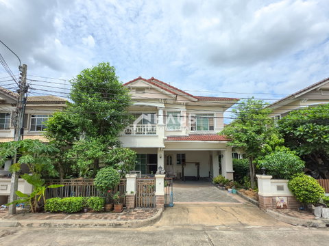 🔥 แรร์ไอเทมทำเลเทพ! บ้านเดี่ยวติดถนนพระราม 5 (เข้าเมืองโคตรไว)🔥 ขายบ้านเดี่ยว นันทวัน พระราม 5 🔥 / 3 ห้องนอน #HRM5082