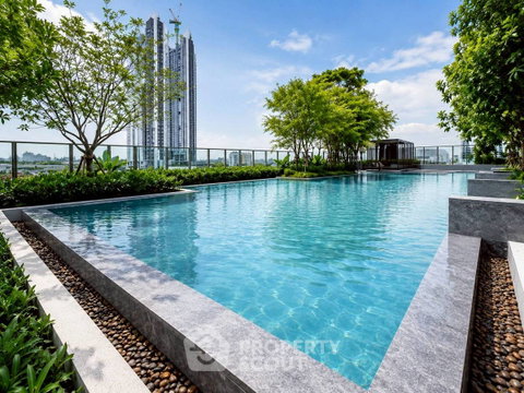 23rd-Floor 2-BR IDEO Sukhumvit - Rama 4 Near BTS Phra Khanong (ID 2998013)