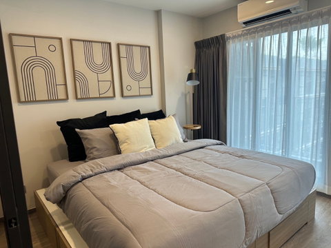 SALAYA One ห้องขนาด 34 ตรม 16,000บ./ด 🌿วิวสระ🍃🥳.ฟรี.Wifi.ฟรีรถรับส่งห้องราคาดีพร้อมถูกจอง สนใจทักไลน์ได้เลยค่ะ💁💥มีรถรับส่งมหิดล🚙