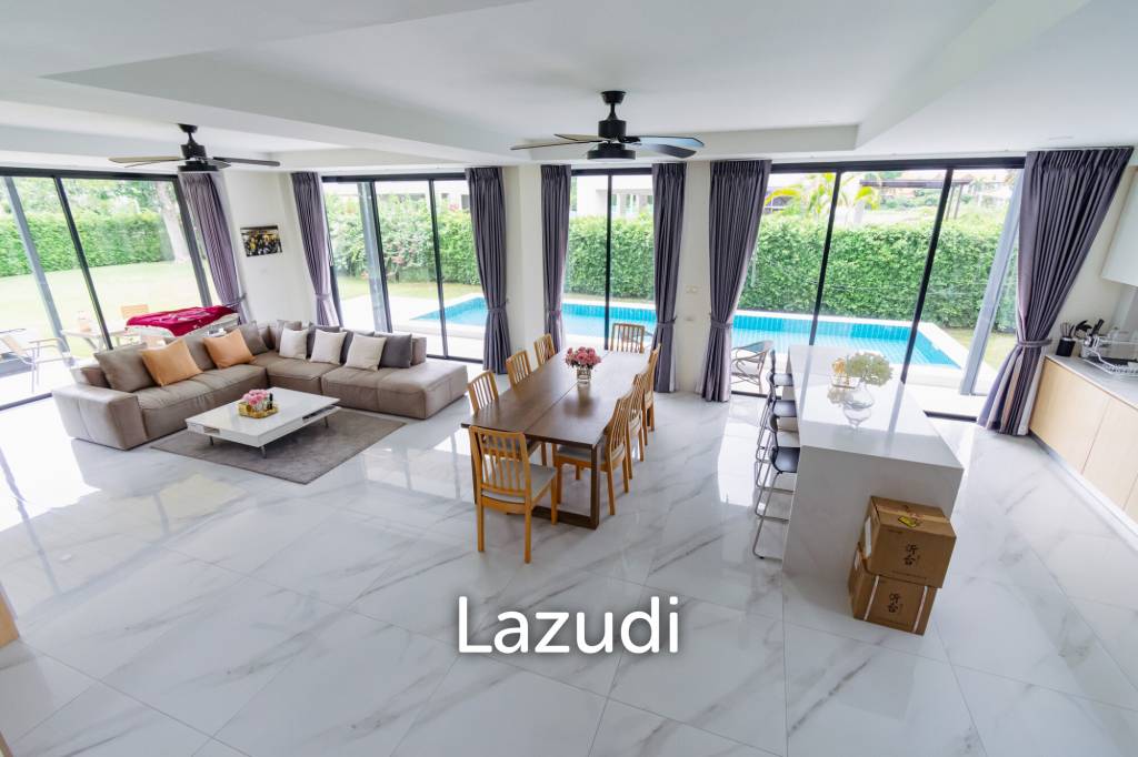 รูป 290 sqm modern pool villa in Amity Lakes Hua Hin - รูปที่ 9/32