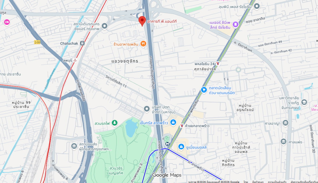 รูป TP&T Tower 157 ตร.ม. ให้เช่า พื้นที่สำนักงานใกล้ BTS หมอชิต MRT สวนจตุจักร เซ็นทรัลลาดพร้าว สนามบินดอนเมือง - รูปที่ 11/11