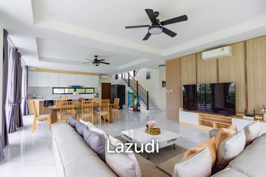 รูป 290 sqm modern pool villa in Amity Lakes Hua Hin - รูปที่ 5/32