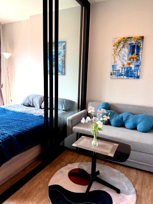 Condos for rent : Condo for rent "Modiz Sukhumvit 50" 5th Floor 24 SQM 1 Bedroom 1 Bathroom Garden View close to On Nut BTS Station with free shuttle van service.