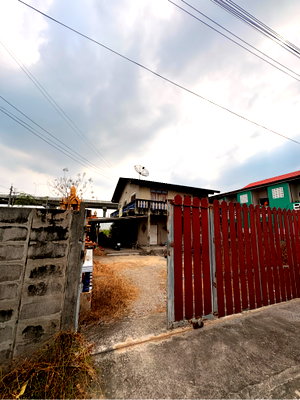 บ้านเดี่ยว นิคมสมุทรสาคร : บ้านเดี่ยว 95.8 ตร.วา ติดถนนพระราม2